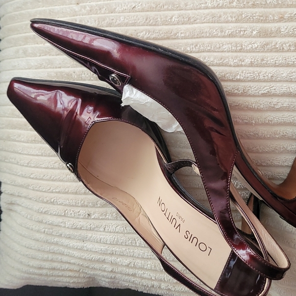 Louis Vuitton  Vernis Block heel sandals - Picture 3 of 16